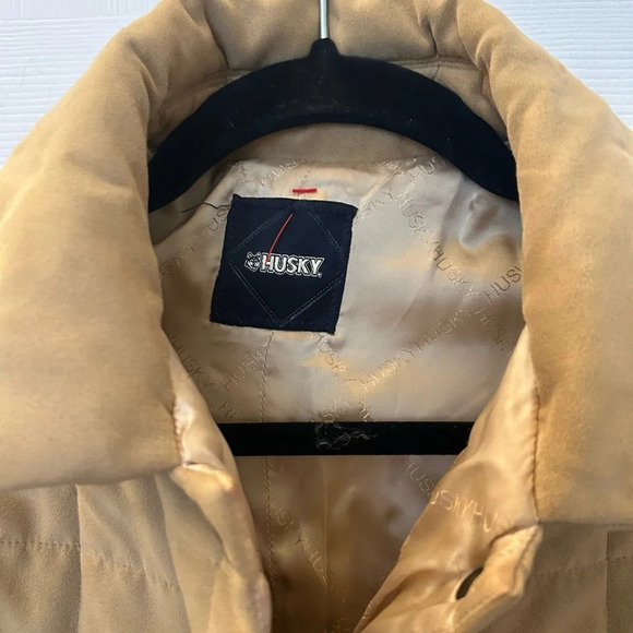 Husky made in italy quilted jacket sz small - Picture 4 of 4
